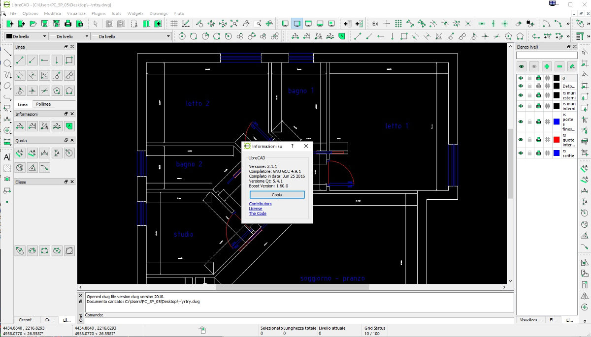 LibreCAD 2.2.0.1 download the new